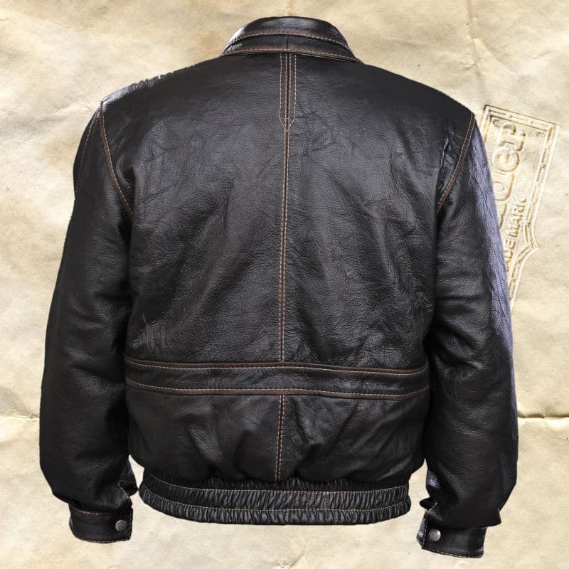 Куртка «Авиатор» темно-коричневая